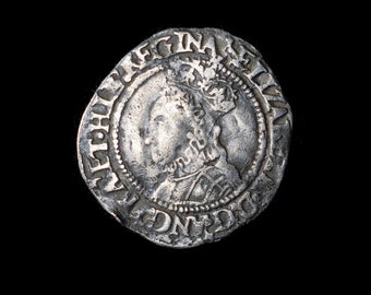 Tudor Elizabeth I Twopence 1560 - 1561 Hammered Coin, Old British Coins