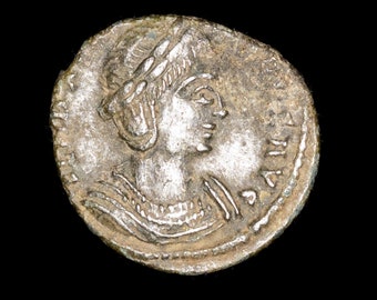 古代ローマの青銅貨、コンスタンティヌス1世の死後発行、クアドリガ