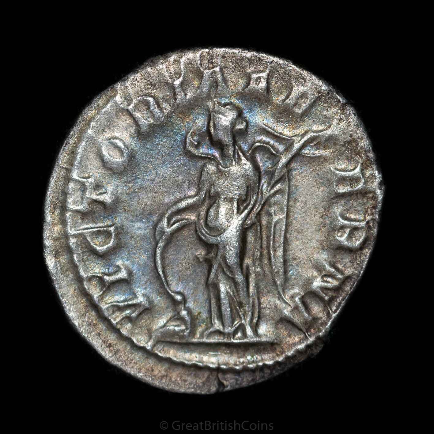 5⁄5 ゴルディアヌス3世 - 古代ローマ帝国 AU アントニニアヌス銀貨