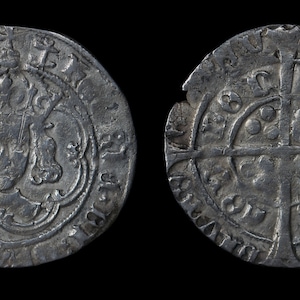 Henry VII Medieval Groat Silver Coin 1499 - 1502