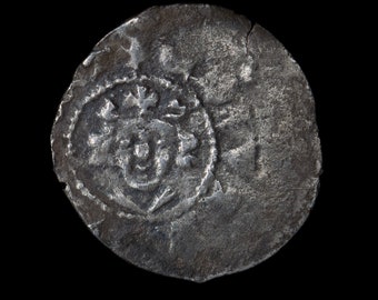 Hammered Silver Farthing Coin King Edward I 1279 - 1307, Medieval Coin, British Coins