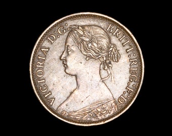 1862年ビクトリア州ファーシング・バンヘッド英国青銅貨 - Etsy 日本