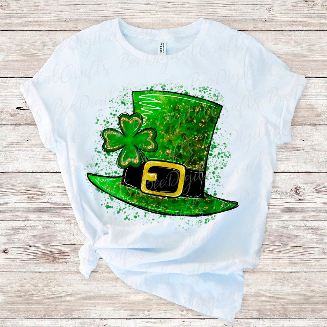 Set Cappello San Patrizio Verde Con Trifoglio, Occhiali E Adesivi, Regolabile 56-58 Cm, In Poliestere, Perfetto Per Feste A Tema Irlandese E Attività All'aperto