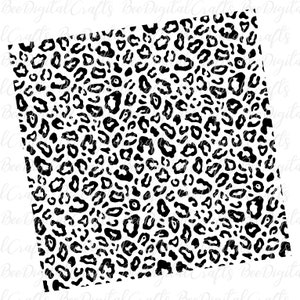 Leopard print with transparent background sublimation design Overlay design PNG download Cheetah pattern digital transfers