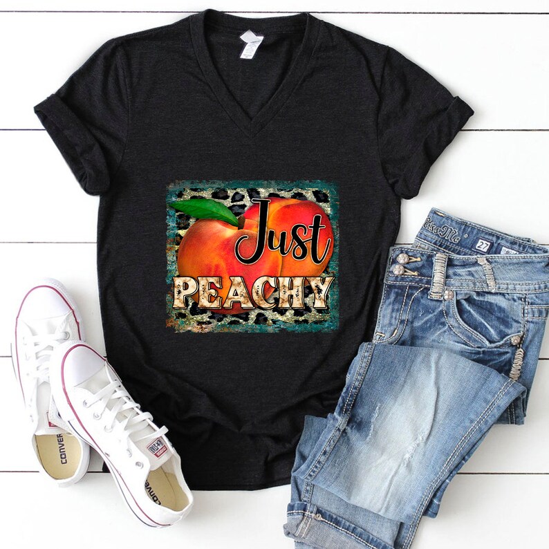 Just Peachy PNG Download Peach Leopard Sublimation Design - Etsy
