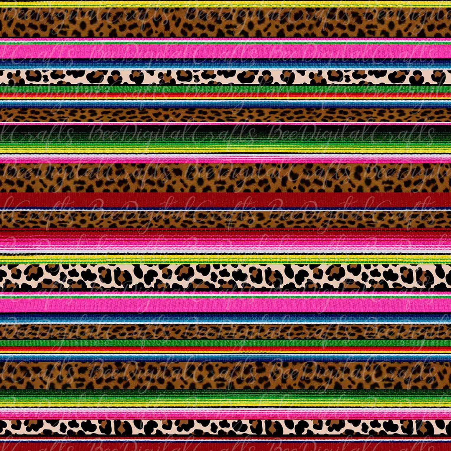 Serape cheetah background JPEG file for sublimation | Etsy