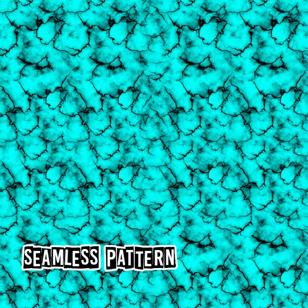 SEAMLESS pattern teal turquoise digital fabric design Aztec printable paper download