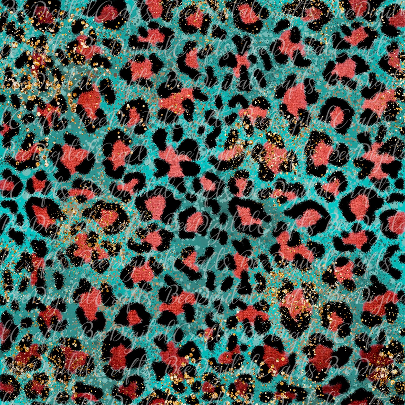 Leopard background sublimation design Cheetah pattern download | Etsy