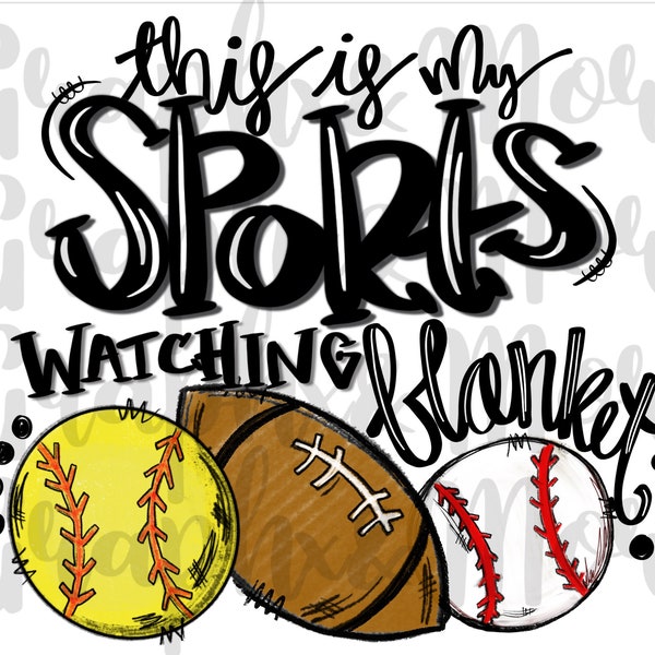 Watching Blanket Svg Etsy