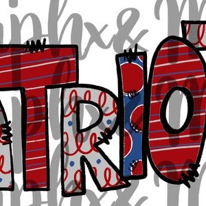 Patriots PNG | Hand Drawn | Sublimation Design