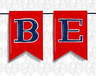 REBELS Banner PNG | Hand Drawn | Sublimation Design