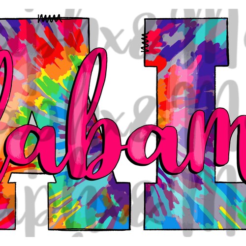 Cotton Alabama PNG AL Hand Drawn Sublimation Design - Etsy