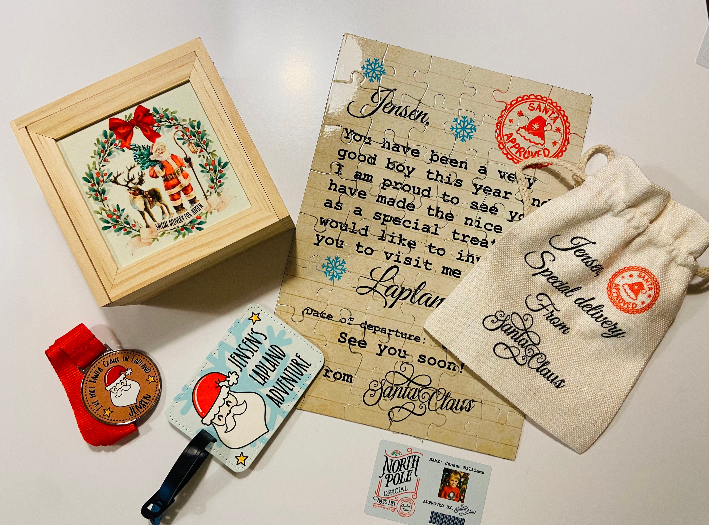 Personalise Me Lapland Reveal Pack / Special Delivery / Etsy Ireland