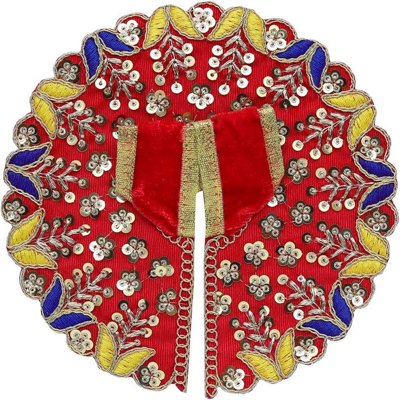 Laddu Gopal Dress Poshak Pink - Kleidung Für Krishna Statue 6 Zoll