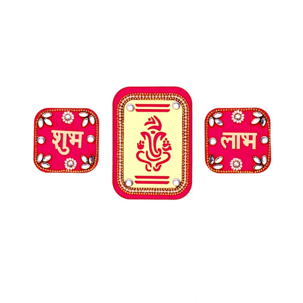 Pooja Mandir Door Decor Stickers Etsy Canada