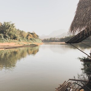 Laos Village, Digital Download, Wall Art