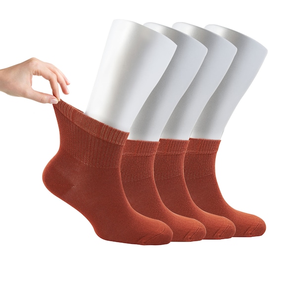 Bambus-Socken fr Diabetiker, Loose Fit, 4 Paar - Etsy.de