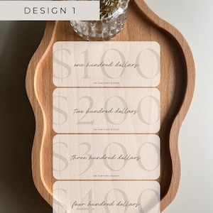 Cash Envelope Placeholders: Vellum Budget Insert