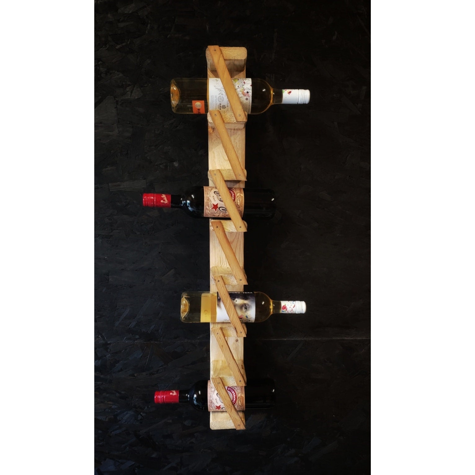 Narrow Wine Rack Etsy