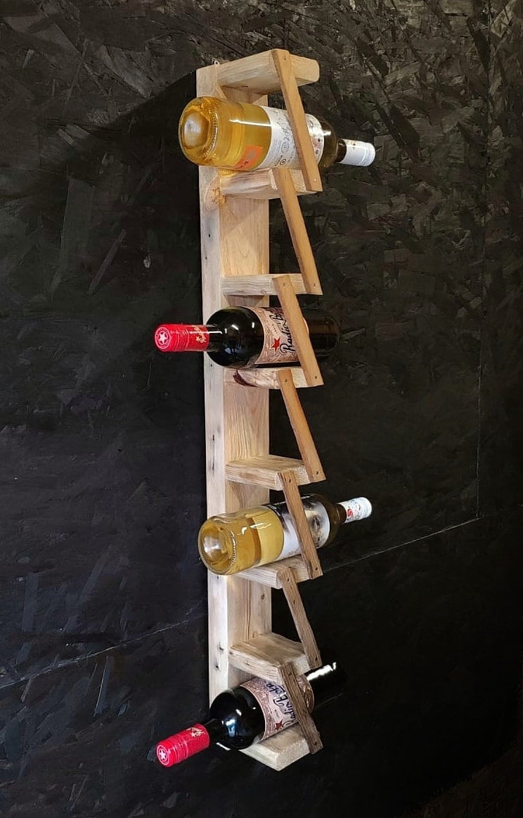 Narrow Wine Rack Etsy