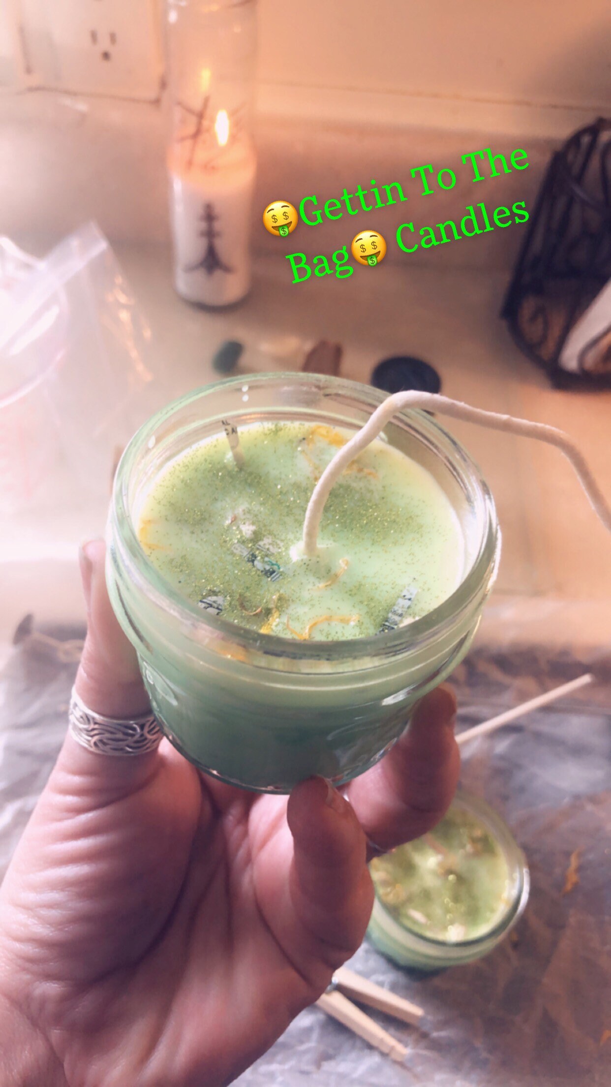 Gettin To The Bag Candle