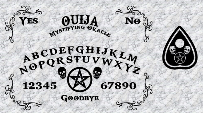 Ouija Board SVG PNG JPEG Design Etsy