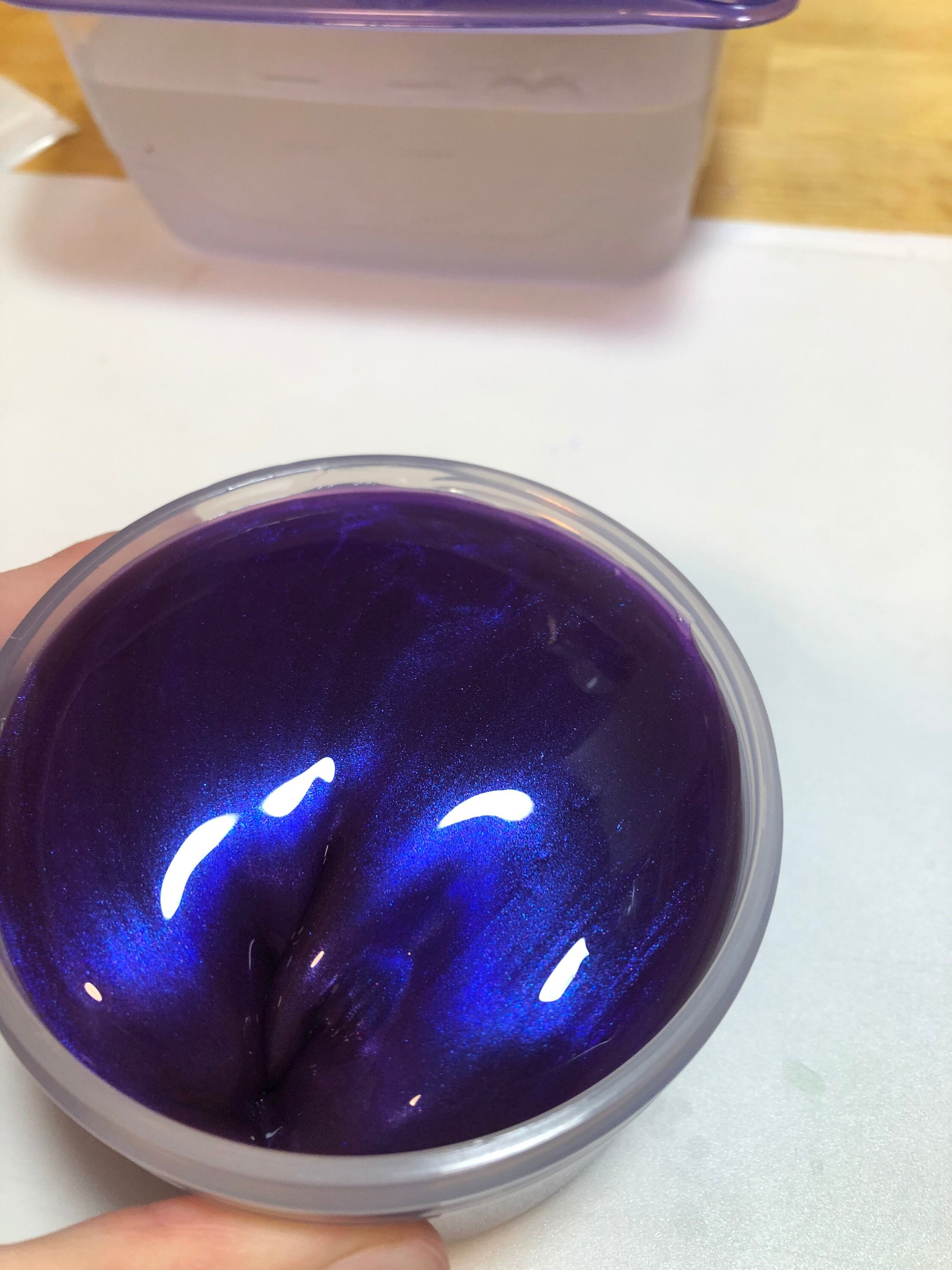 Amethyst Pigment Slime Etsy