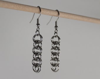 Silver Celtic Helm Earrings