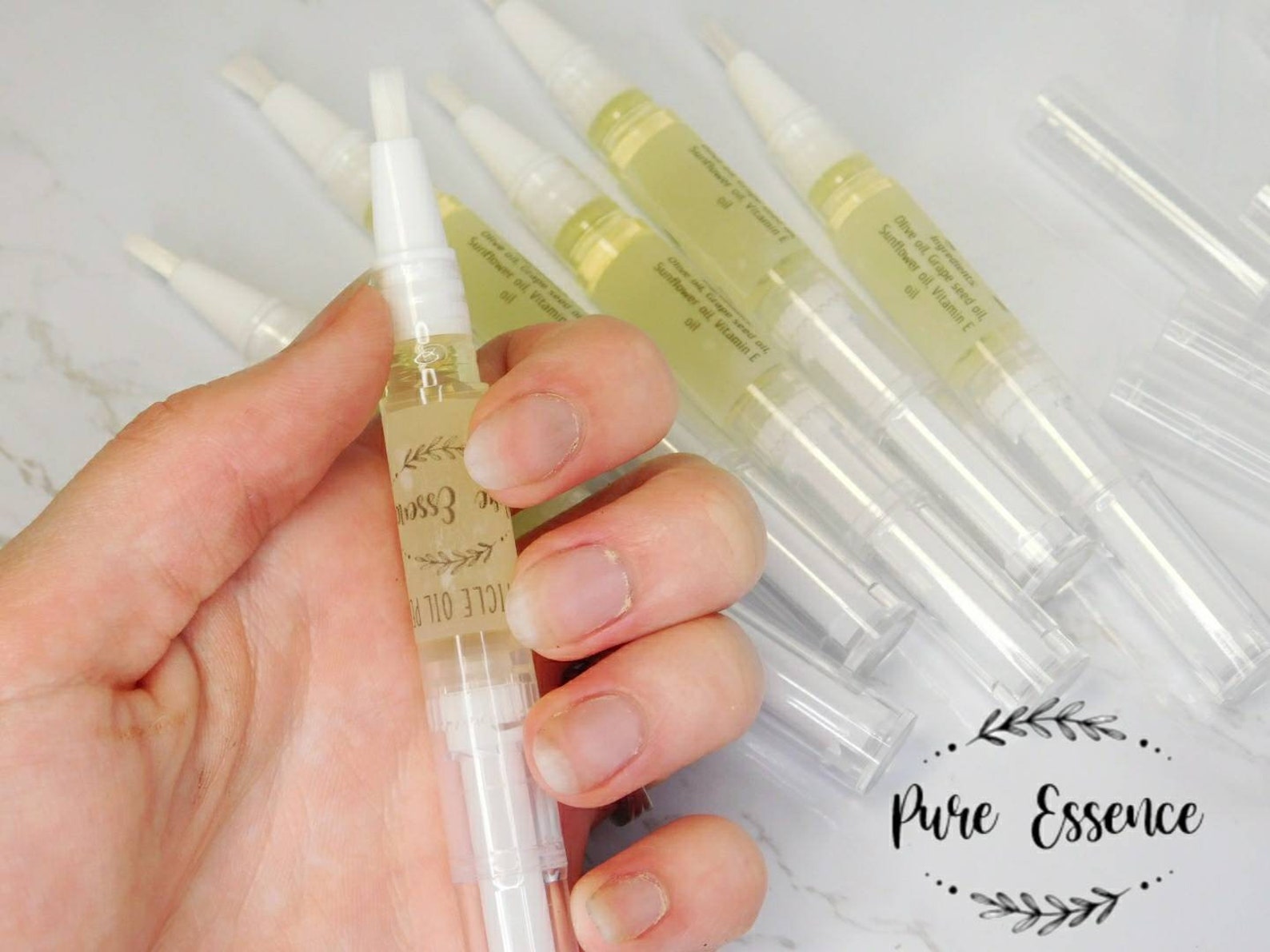 Cuticle Oil Pen Nail Moisturizer Natural Vegan Nail Oil Etsy