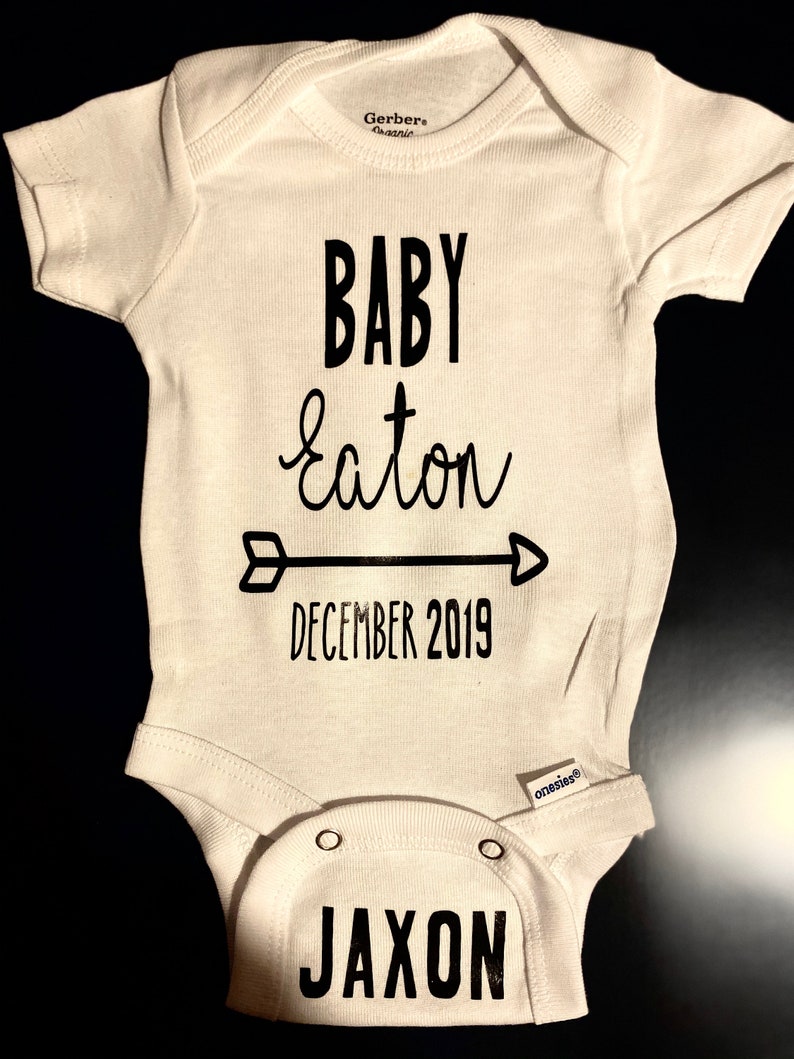 Custom baby onsie