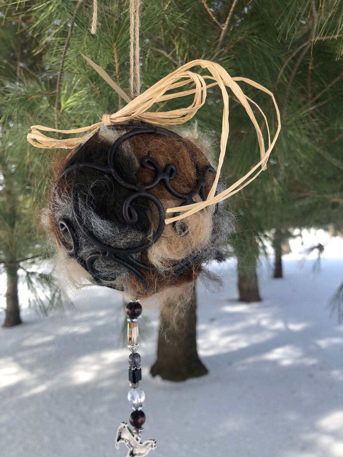 Bird Nesting Ball Etsy