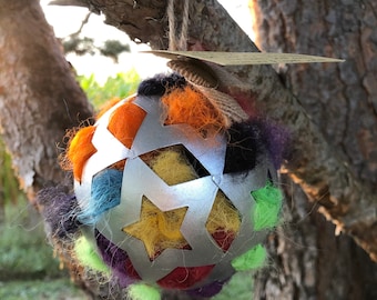 Bird Nesting Ball-Star metal ball