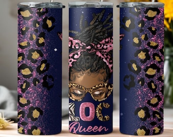 Diosa Loc, Taza de Chica Loc, Vaso de chica Loc, Taza Dreadlock, Vaso de 20oz