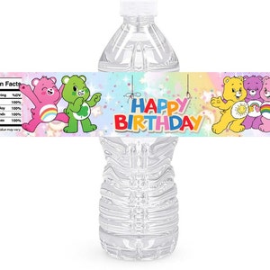 Water Bottle Labels, Bottle Labels, Instant Download
