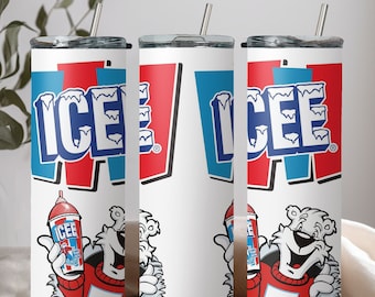 Icee Tumbler, Icee Mug, Movie Theater Tumbler, 20oz tumbler