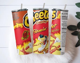 Cheetos, bolsa de Cheetos Chip, vaso de Cheetos, vaso de 20 oz