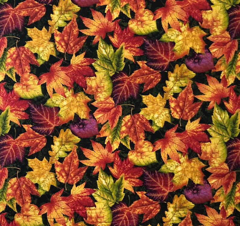 Autumn Fabrics by the Yard Etsy