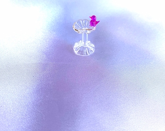 Miniature bird bath