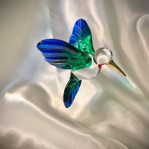 Hummingbird suncatcher ornament