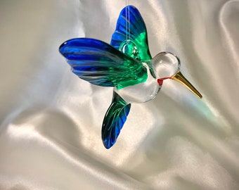 Hummingbird suncatcher ornament