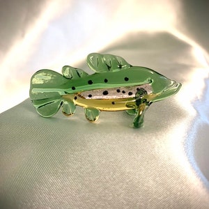 Miniature glass trout