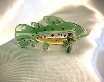 Miniature glass trout