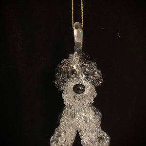 Sheepadoodle ornament