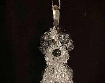 Sheepadoodle ornament