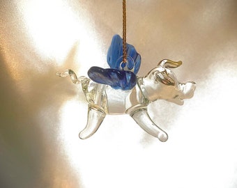 Flying pig ornament