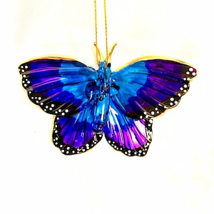 Butterfly Christmas ornament