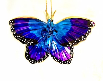 Butterfly Christmas ornament