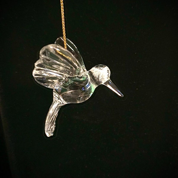 Memorial hummingbird ornament suncatcher