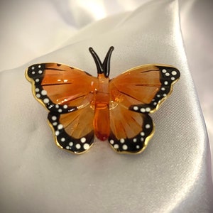 Miniature monarch butterfly