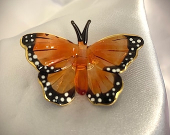 Miniature monarch butterfly